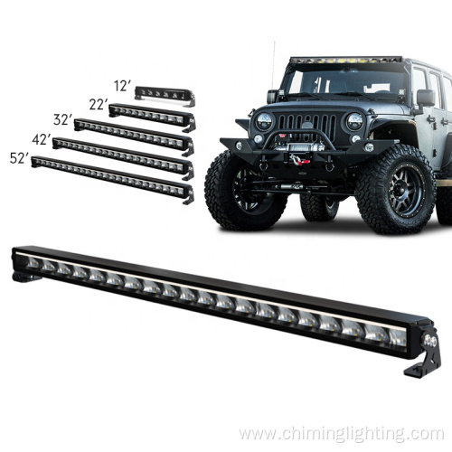 New innovation 42 Inch edgeless design single row light bar with position light offroad truck LED light bar
